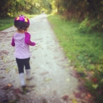 Avery on the NCR Trail.